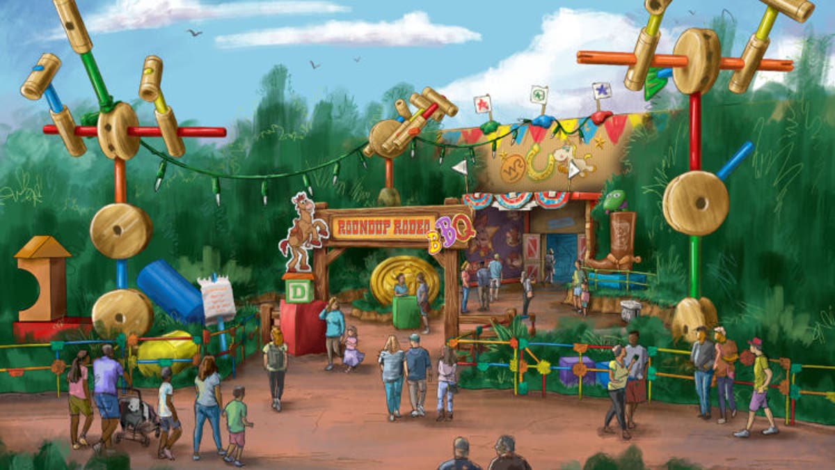 The Roundup Rodeo BBQ will join the fun at Toy Story Land in 2020 (date yet to be announced,) offering a family-friendly setting to enjoy a meal amid Andy’s iconic “larger-than-life” toys and games.