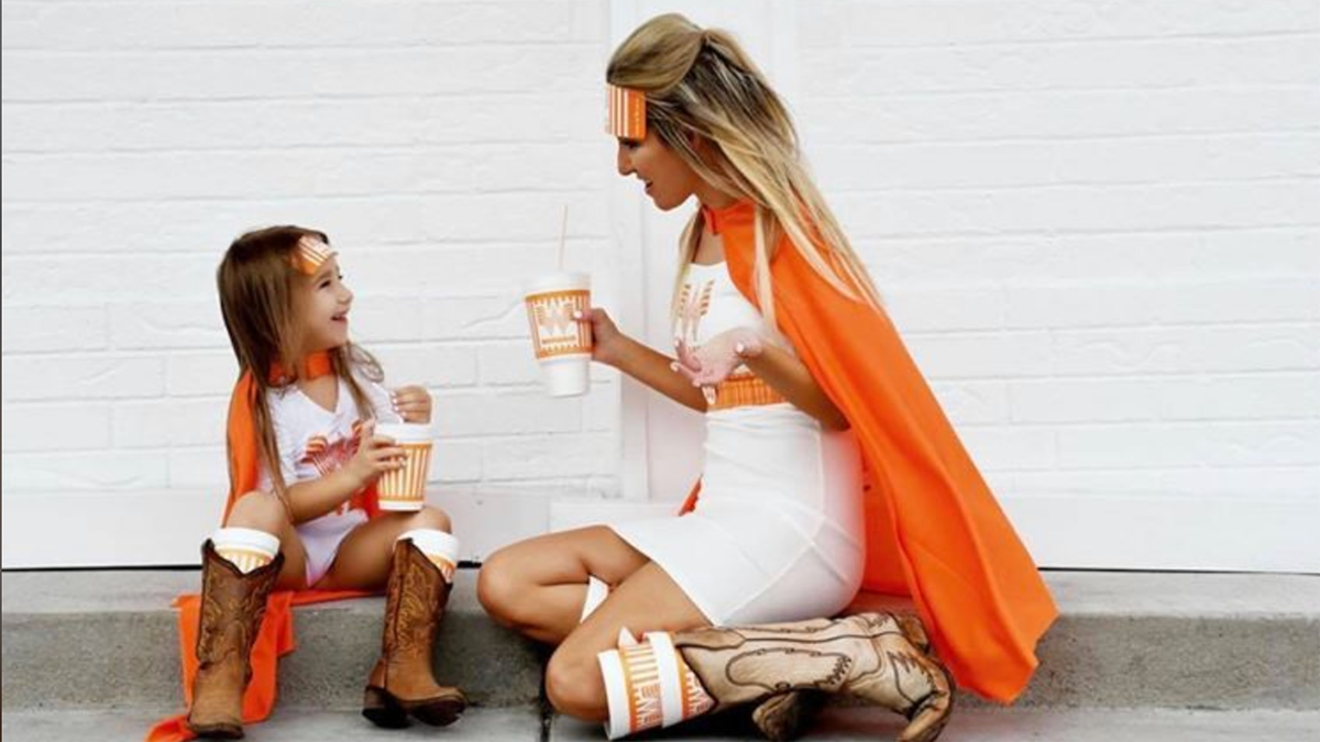 “When we were doing the shoot at Whataburger the reaction was insane, people in the drive thru honking and waving and cheering us on!” Hailee said. “It was an amazing day!”