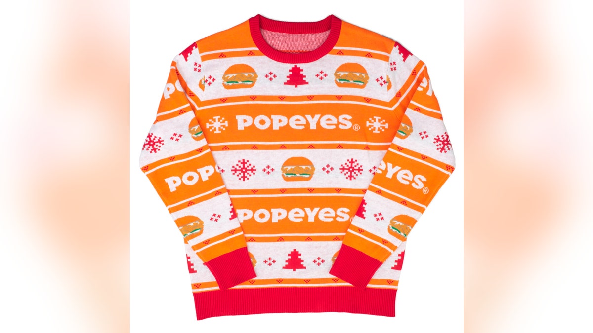 Fans can purchase the apparel on the UglyChristmasSweater website for $44.95.