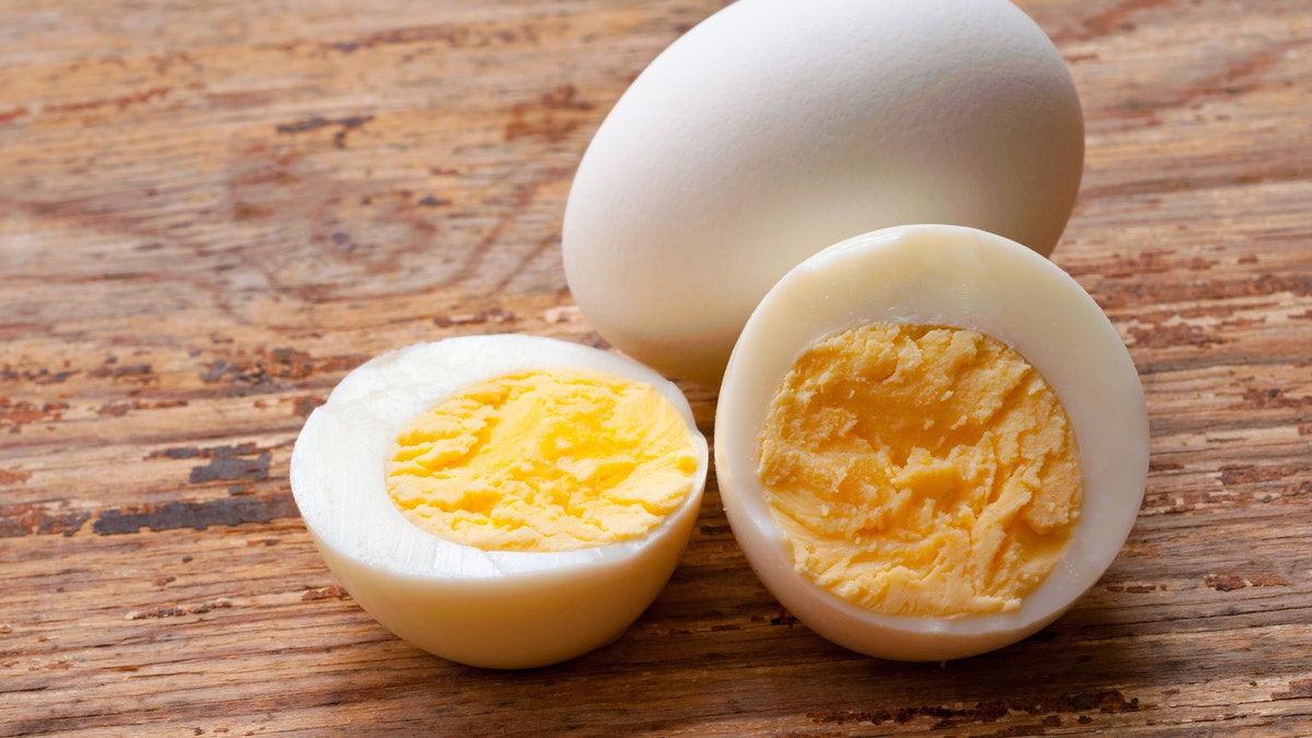hard-boiled egg