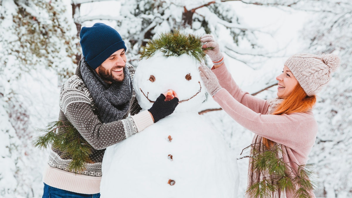 According to eHarmony, 53 per cent of those who take part in a festive flirtation will become victims of snowmmaning this season.