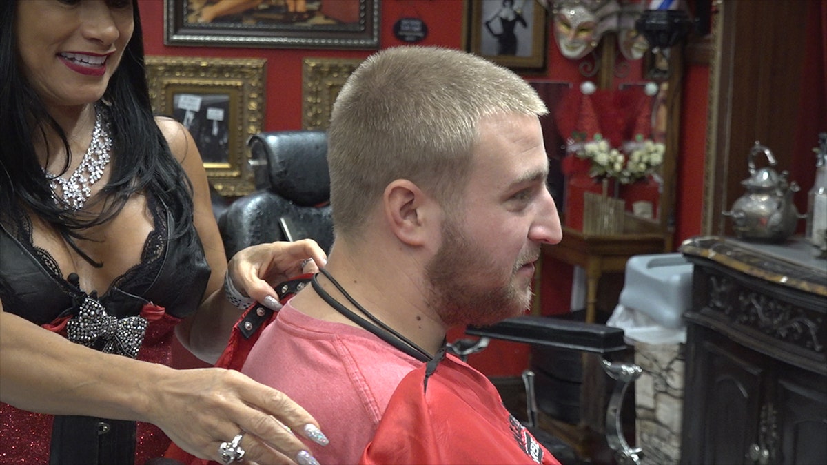 Ever since they started their holiday haircuts, Linares says they give almost 70 cuts a month — all for free.