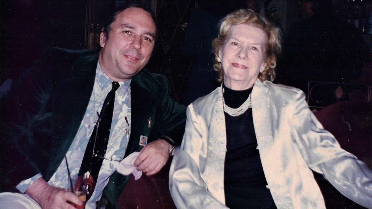 Bob Blackburn with Kathy Wood