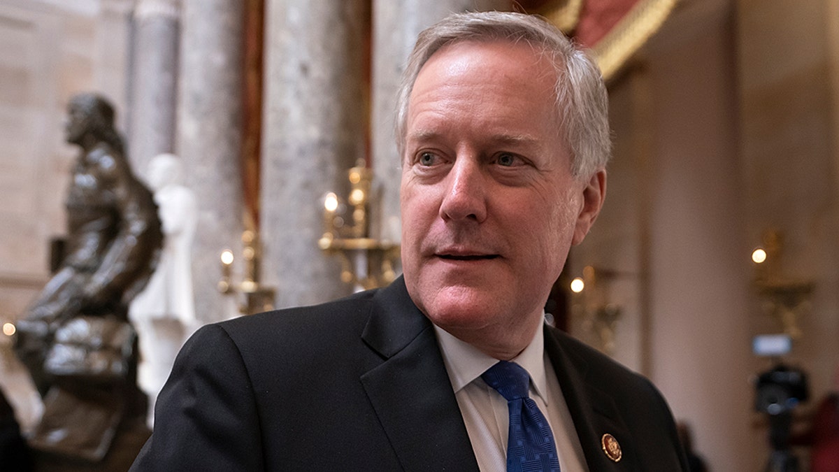 Former Rep. Mark Meadows, R-N.C., became former President Donald Trump's chief of staff late in his term. Investigators on the Jan. 6 select committee want to talk to him about the events leading up to the deadly riots. (AP Photo/J. Scott Applewhite)