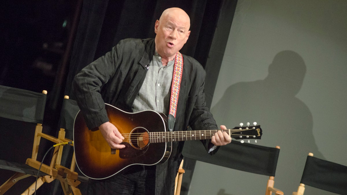 Neil Innes attends "50 Years: The Beatles" panel discussion at Ed Sullivan Theater on Feb. 9, 2014 in New York City.
