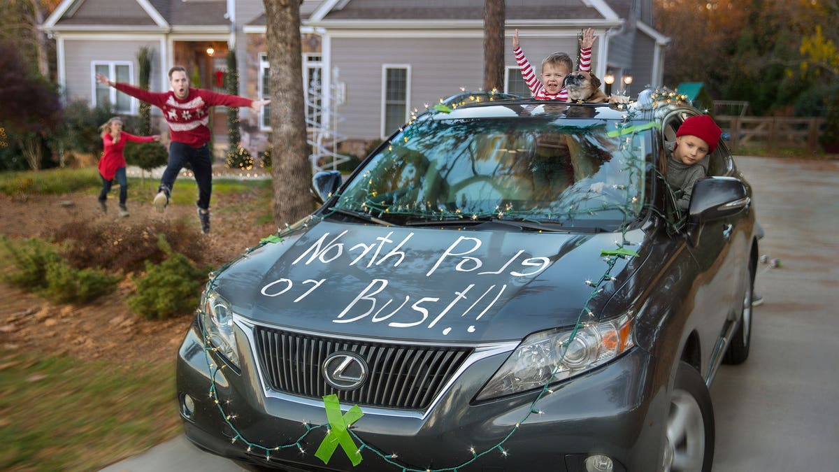 The Stanley's Christmas card in 2017. 