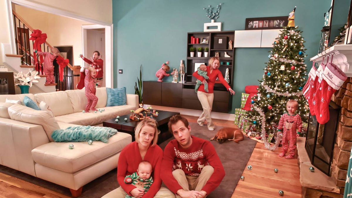 The Stanley's Christmas card in 2014. 