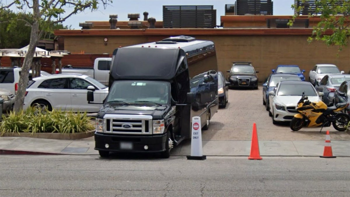 Nobu's exit as seen on Google Street View.<br>