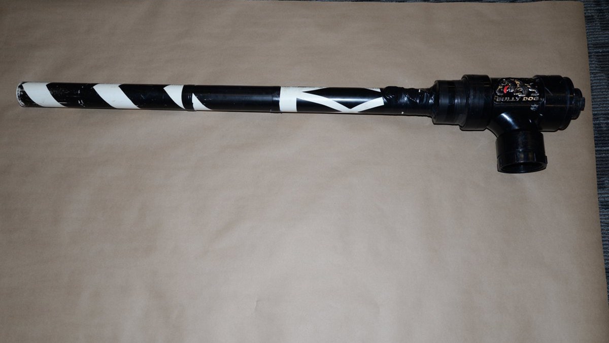 Police said the two suspects loaded drugs into the potato gun and shot them over the facility's fence.