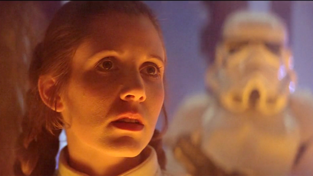 Leia is one of the many characters to appear in a new inspirational video for Star Wars Day.