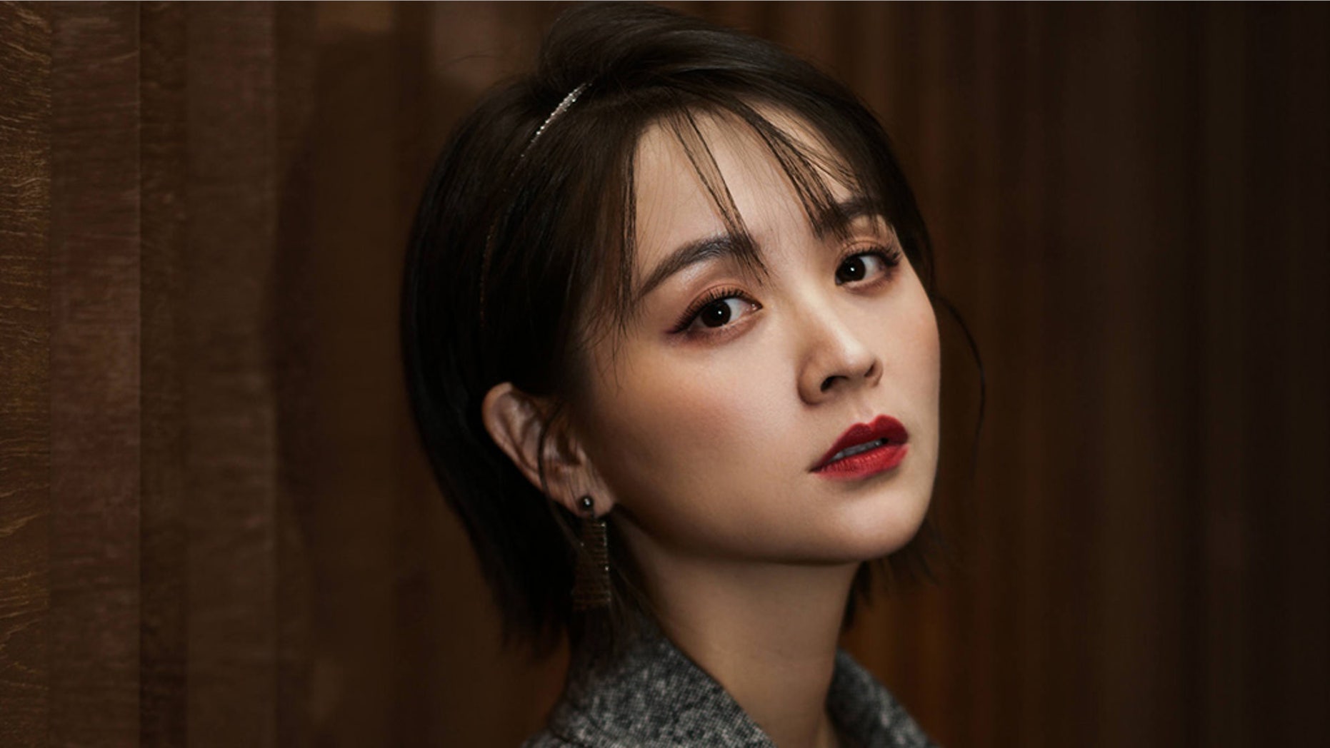 Chinese actress Deng Sha opted for a