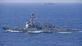 Iranian missile parts headed to Yemen captured by US Navy warship, officials say