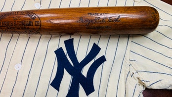 Babe Ruth's bat used to hit 500th home run auctioned for more than $1M