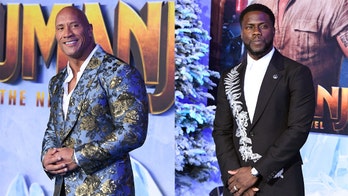 Dwayne 'The Rock' Johnson, Kevin Hart step out for 'Jumanji: The Next Level' premiere