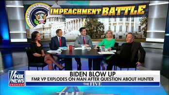 'That wasn't sleepy': The Five reacts to Biden going off on Iowa voter over Hunter, Ukraine