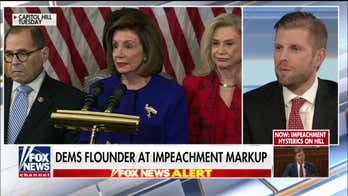 Eric Trump: Nancy Pelosi has lost control of her caucus, impeachment will cost her the speakership