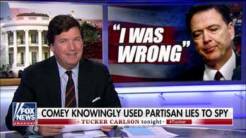 Tucker Carlson: James Comey pitches himself as 'America's moral martyr'