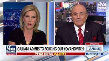 Rudy Giuliani says he was key player in Yovanovitch ouster, has proof of Dem impeachment a 'cover-up'