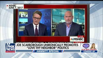 Tammy Bruce: Trump critic Joe Scarborough trying to play 'Mister Rogers' with embrace of 'Love thy neighbor' politics