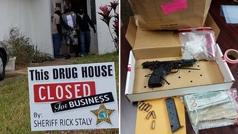 Florida sheriff posts ‘drug house closed’ sign in front of home after undercover operations lead to arrest