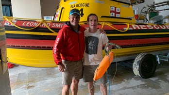 South African fisherman safe after great white shark tries dragging him out to sea