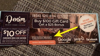 'Hot servers wanted': Restaurant flyer distributed to 30,000 homes with 'silly error'