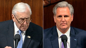 McCarthy and Hoyer make fiery remarks ahead of House impeachment vote