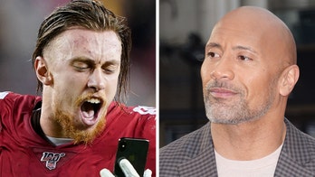 The Rock christens 49ers' George Kittle 'The People's Tight End' after star's victory celebration