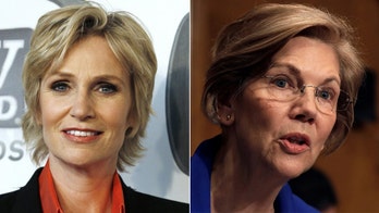 Jane Lynch blasts Warren for waging 'class warfare' at Democratic debate