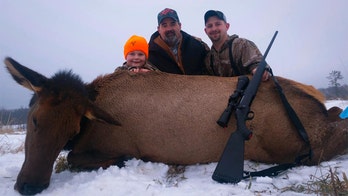 8-year-old becomes youngest hunter to kill a 400-pound elk in Michigan: 'My dad hasn't set a record before'