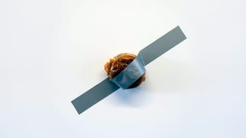 Popeyes selling $120G Chicken Sandwich duct-taped to a canvas