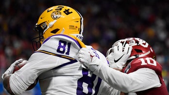 LSU's Thaddeus Moss, son of NFL Hall of Famer, scores TD; says Oklahoma defense failed to live up to hype