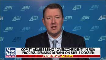 Marc Thiessen reacts to Comey's Sunday interview: 'It’s kind of a non-apology apology'