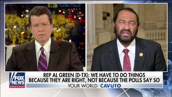 Al Green on impeachment support: Martin Luther King 'didn't march on Washington because of polls'