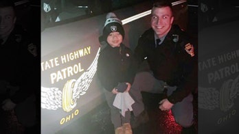 Ohio boy, 3, all smiles after trooper finds his lost toy on turnpike