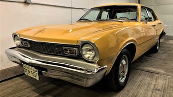 Time capsule 1974 Ford Maverick up for auction hasn't been driven in 45 years