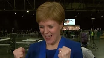 Scotland's Sturgeon caught exuberantly celebrating opposing party defeat in viral video