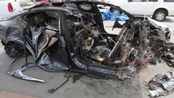 Teen Tesla Model S driver lost control due to excessive speed prior to fiery fatal crash