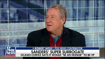 Robert Wolf on AOC saying it would 'be an honor' to be Bernie Sanders' VP: 'She would be a good surrogate'