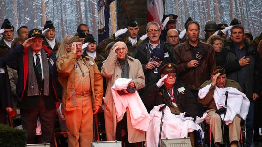 Allies and former enemy Germany mark 75th anniversary of Battle of the Bulge