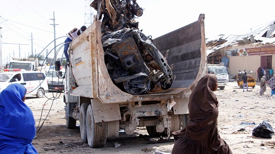 Somalia truck bomb kills at least 76 people in capital city, officials say