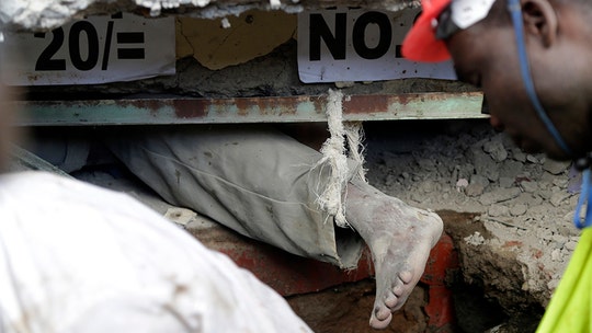 Kenya 6-story building collapse leaves at least 2 dead, others trapped, officials say