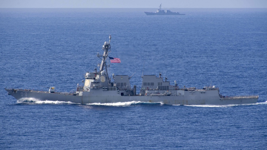 Iranian missile parts headed to Yemen captured by US Navy warship, officials say