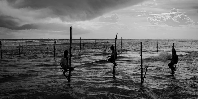 Three men recreate a non-existent way of life in water so shallow, the prospect of catching fish strains credulity.