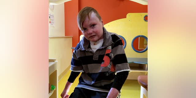 Charlie, who suffers from EB, was recently diagnosed with cancer.