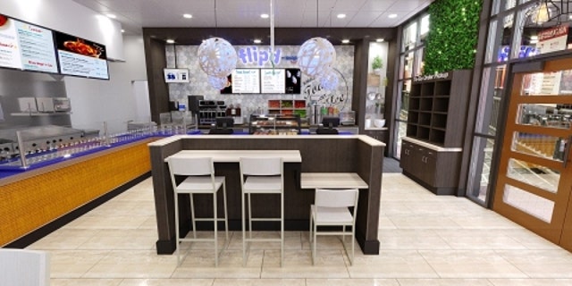 The fast-casual hotspot will emphasize mobility and convenience, allowing customers to order from digital kiosks in the restaurant, online for pick-up or even have their meals delivered.