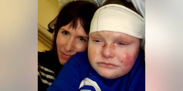 Trisha Knuth and Charlie, 13.