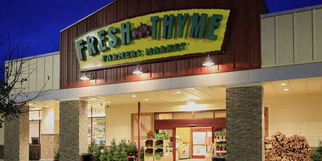 A Fresh Thyme store is seen in Omaha, Neb.