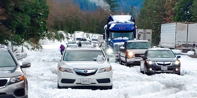 Thanksgiving travel was snarled in some places by two powerful storms. 