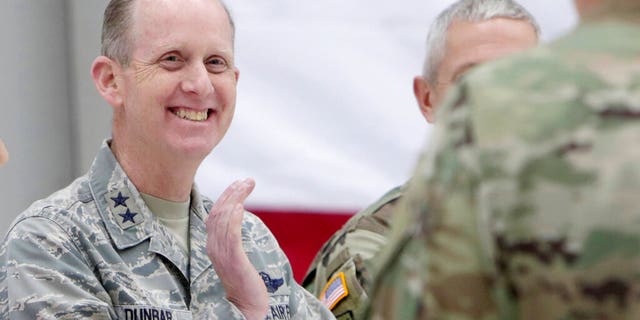Maj. Gen. Don Dunbar, the commander of the Wisconsin National Guard, agreed to resign Monday.